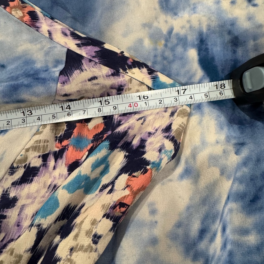 Rebecca Taylor Blue and White Maxi Dress - Picture 7 of 7